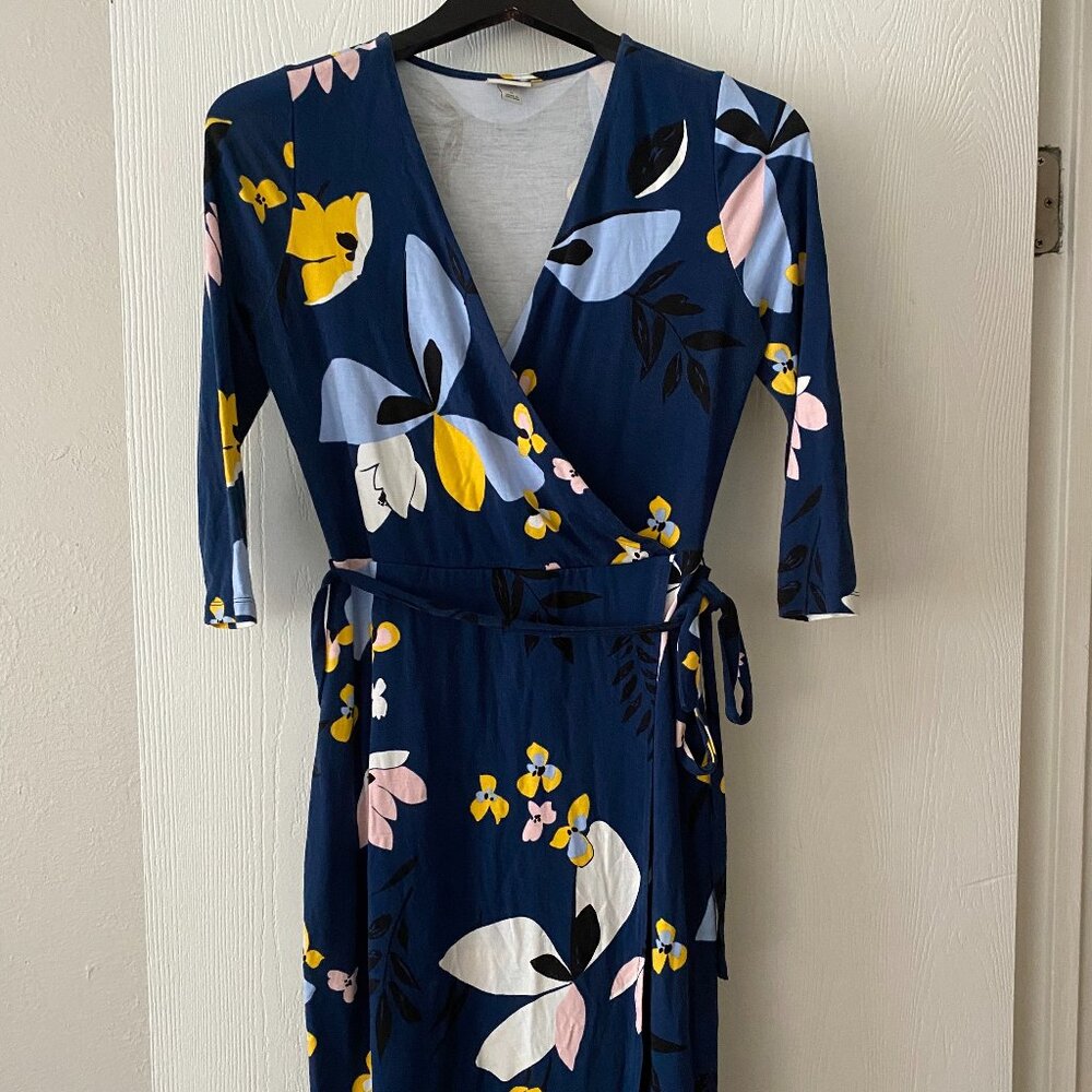 Colorful Wrap Dress